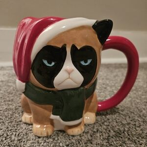 Grumpy Cat Christmas Mug